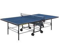 Теннисный стол тренировочный SUNFLEX TRUE INDOOR (синий)
