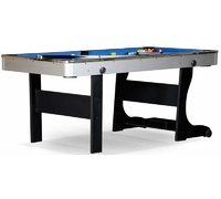Складной бильярдный стол для пула «Team I» 6 ф (черный) ЛДСП