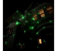 Уличная лазерная подсветка X-34P Зеленый + Красный (Анимация "Цветы")
