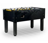 Игровой стол - футбол Marsel (144x76x90см, черный)